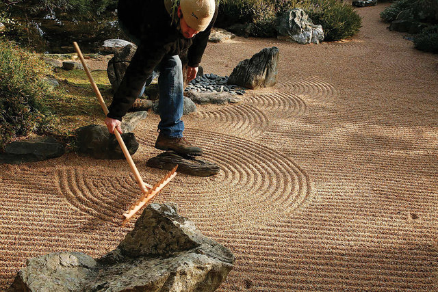 Jardin Zen d'Erik Borja - Photo : Paul Maurer Jardin Zen d'Erik Borja - Photo : Paul Maurer